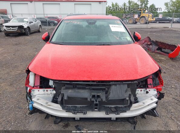 2HGFE2F28PH539215 2023 HONDA CIVIC Red Rear interior view