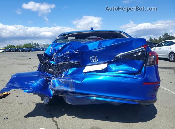 2HGFE2F28PH549047 2023 HONDA CIVIC Синий Вид сзади
