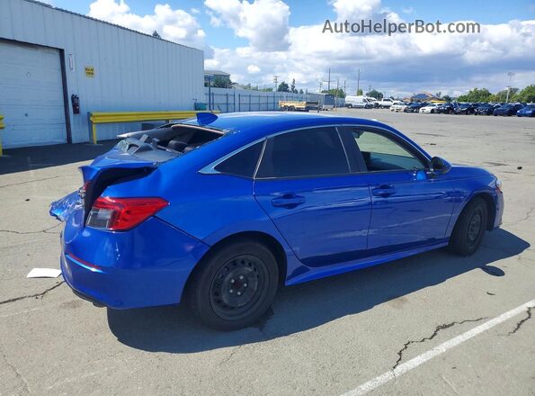 2HGFE2F28PH549047 2023 HONDA CIVIC Синий Задняя правая четверть