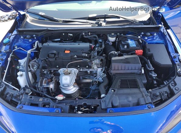2HGFE2F28PH549047 2023 HONDA CIVIC Синий Вид задней части салона