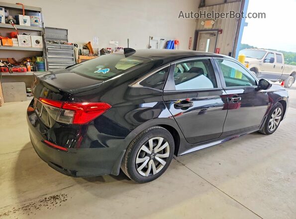 2HGFE2F28PH553132 2023 HONDA CIVIC Black Հետևի աջ