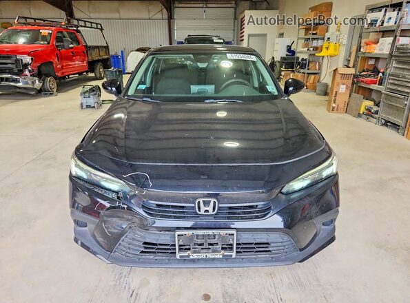 2HGFE2F28PH553132 2023 HONDA CIVIC Black Դիմացի տեսք