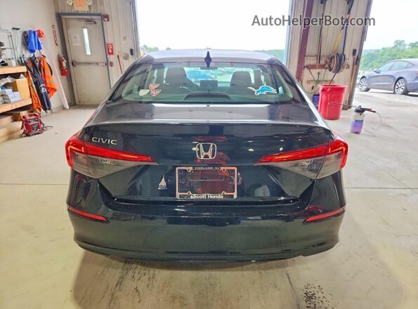 2HGFE2F28PH553132 2023 HONDA CIVIC Black Հետևի տեսք