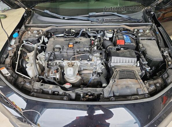 2HGFE2F28PH553132 2023 HONDA CIVIC Black Սալոնի հետևի տեսք