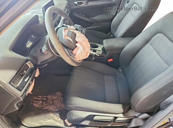 2HGFE2F28PH553132 2023 HONDA CIVIC Black Սալոնի դիմացի տեսք