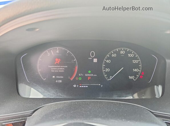 2HGFE2F28SH560204 2025 HONDA CIVIC Black Սարքավորումների վահանակի տեսք