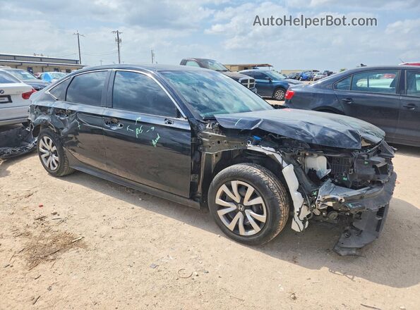 2HGFE2F28SH560204 2025 HONDA CIVIC Black Առջևի աջ