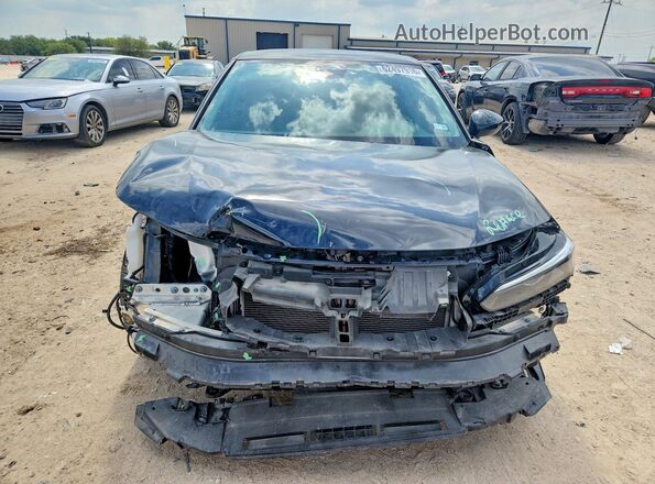 2HGFE2F28SH560204 2025 HONDA CIVIC Black Դիմացի տեսք