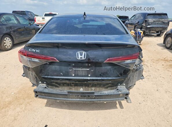 2HGFE2F28SH560204 2025 HONDA CIVIC Black Հետևի տեսք