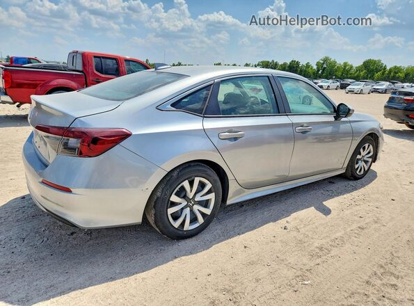 2HGFE2F28SH600863 2025 HONDA CIVIC Silver Trasero derecho