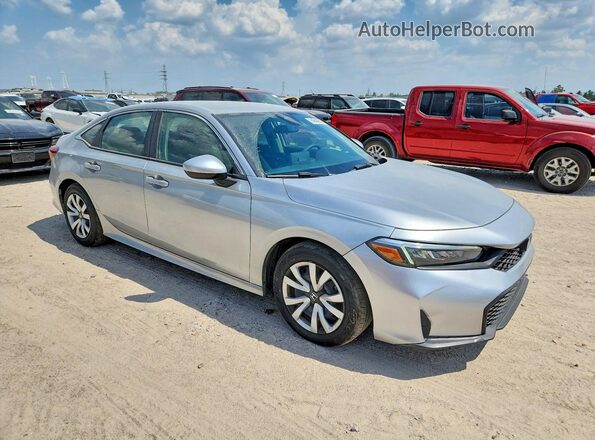 2HGFE2F28SH600863 2025 HONDA CIVIC Silver Delantero derecho