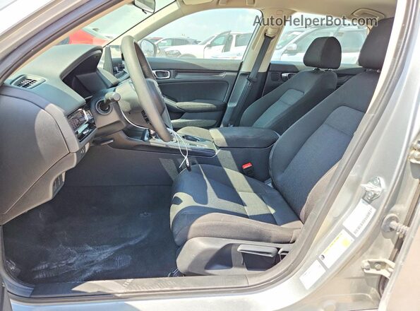 2HGFE2F28SH600863 2025 HONDA CIVIC Silver Vista interior delantera