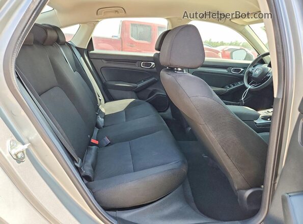 2HGFE2F28SH600863 2025 HONDA CIVIC Silver Vista de los asientos traseros