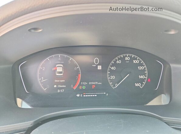 2HGFE2F28SH600863 2025 HONDA CIVIC Silver Vista del cuadro de instrumentos