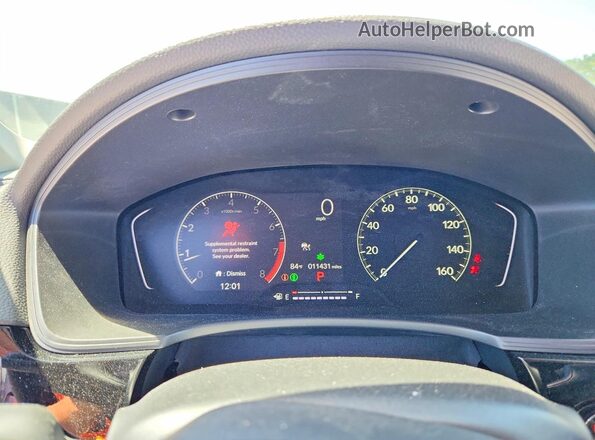 2HGFE2F28TH532002 2026 HONDA CIVIC Silver Widok zestawu wskaźników