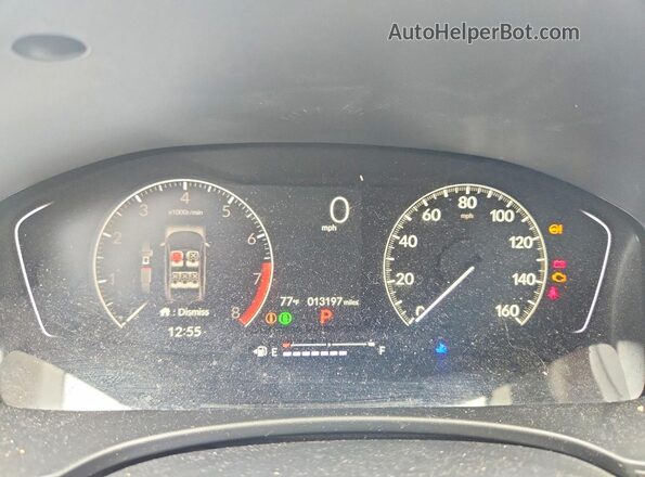 2HGFE2F28TH561175 2026 HONDA CIVIC Silver ხელსაწყოთა პანელის ხედი