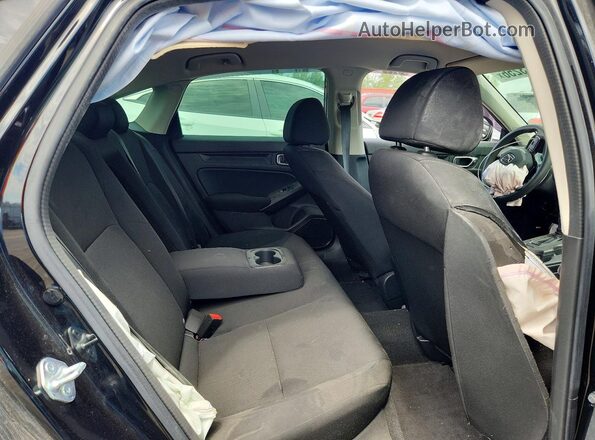 2HGFE2F29NH131609 2022 HONDA CIVIC Black Вид задніх сидінь