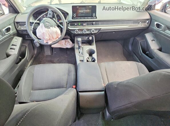 2HGFE2F29NH131609 2022 HONDA CIVIC Black Вид панелі приладів