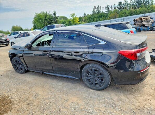 2HGFE2F29NH131609 2022 HONDA CIVIC Black Задня ліва чверть