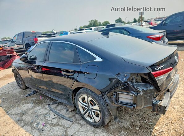 2HGFE2F29NH564024 2022 HONDA CIVIC Black Հետևի ձախ