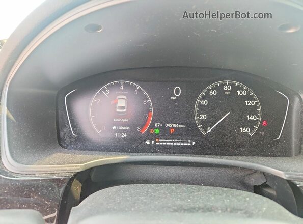 2HGFE2F29NH564024 2022 HONDA CIVIC Black Սարքավորումների վահանակի տեսք