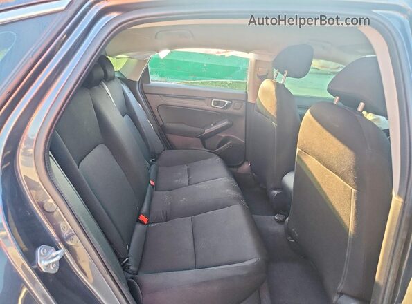 2HGFE2F29PH535089 2023 HONDA CIVIC Gray Հետևի նստատեղերի տեսք