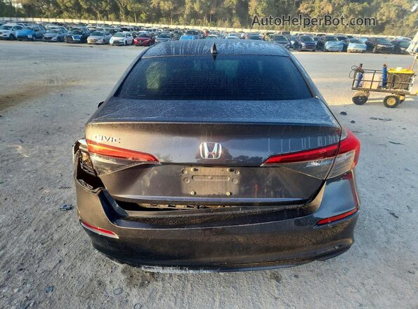 2HGFE2F29PH535089 2023 HONDA CIVIC Gray Հետևի տեսք