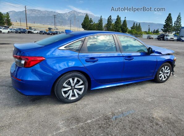 2HGFE2F29RH531983 2024 HONDA CIVIC Blue უკანა მარჯვენა