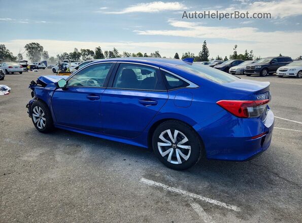 2HGFE2F29RH531983 2024 HONDA CIVIC Blue უკანა მარცხენა