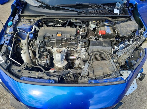 2HGFE2F29RH531983 2024 HONDA CIVIC Blue უკანა სალონის ხედი