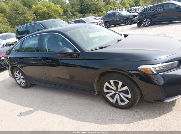2HGFE2F29SH598962 2025 HONDA CIVIC Black Սալոնի հետևի տեսք