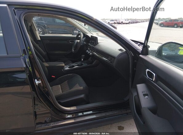 2HGFE2F29SH598962 2025 HONDA CIVIC Black Սալոնի դիմացի տեսք
