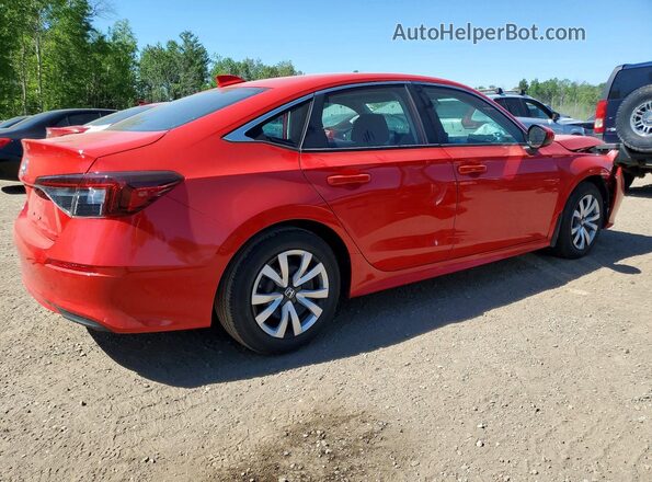 2HGFE2F29TH107324 2026 HONDA CIVIC Red უკანა მარჯვენა