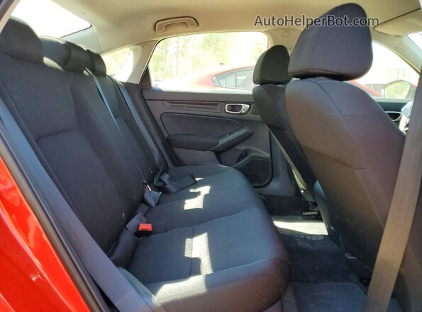 2HGFE2F29TH107324 2026 HONDA CIVIC Red უკანა სავარძლების ხედი