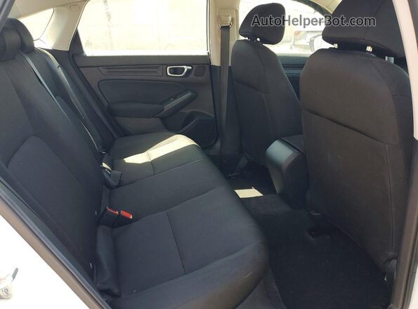 2HGFE2F29TH575960 2026 HONDA CIVIC White Vista de los asientos traseros