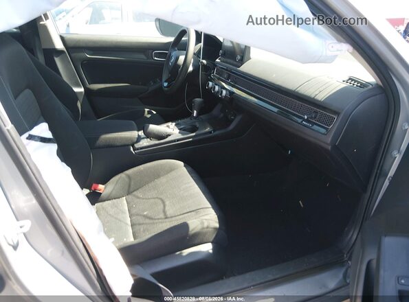 2HGFE2F2XNH509047 2022 HONDA CIVIC Silver Widok wnętrza z przodu