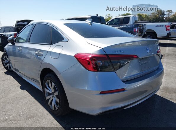 2HGFE2F2XNH509047 2022 HONDA CIVIC Silver Tył lewy