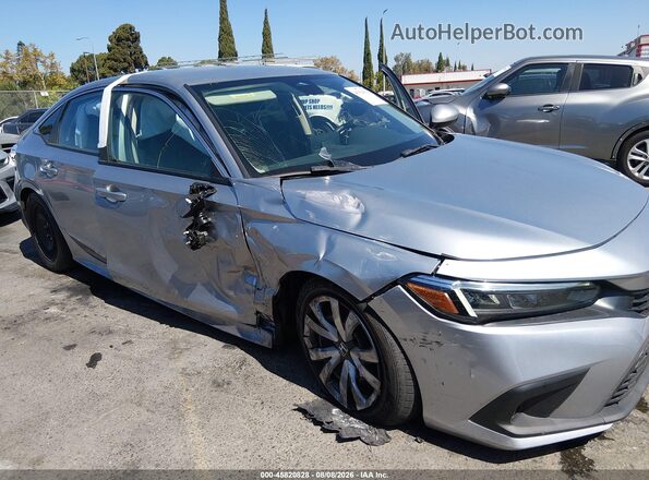 2HGFE2F2XNH509047 2022 HONDA CIVIC Silver Widok z przodu