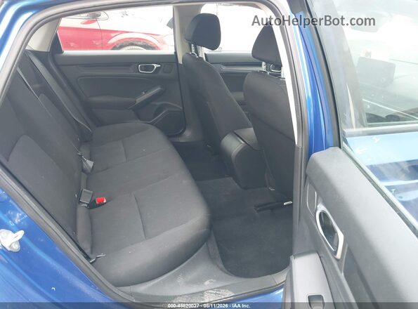 2HGFE2F2XNH516550 2022 HONDA CIVIC Blue Widok naklejki z numerem VIN