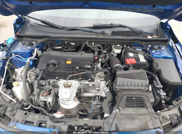 2HGFE2F2XNH516550 2022 HONDA CIVIC Blue Widok z tyłu