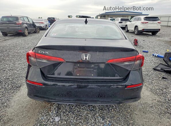 2HGFE2F2XNH523059 2022 HONDA CIVIC Black Vista trasera