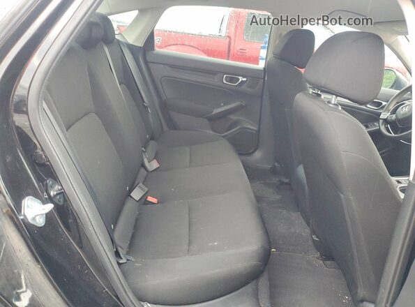 2HGFE2F2XNH523059 2022 HONDA CIVIC Black Vista de los asientos traseros