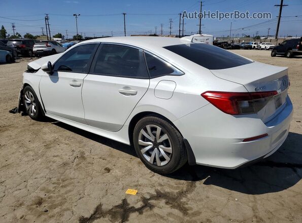 2HGFE2F2XNH529492 2022 HONDA CIVIC White Rear left
