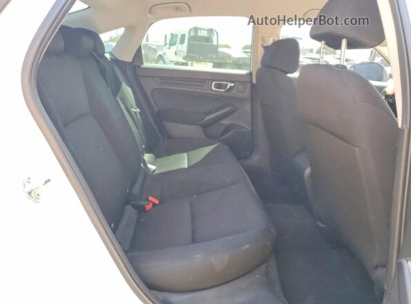 2HGFE2F2XNH529492 2022 HONDA CIVIC White Rear seats view
