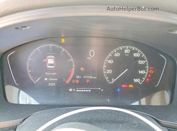 2HGFE2F2XNH529492 2022 HONDA CIVIC White Instrument cluster view