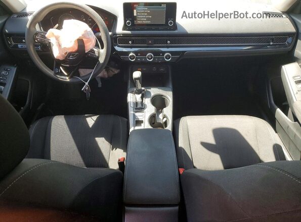 2HGFE2F2XNH529492 2022 HONDA CIVIC White Dashboard view