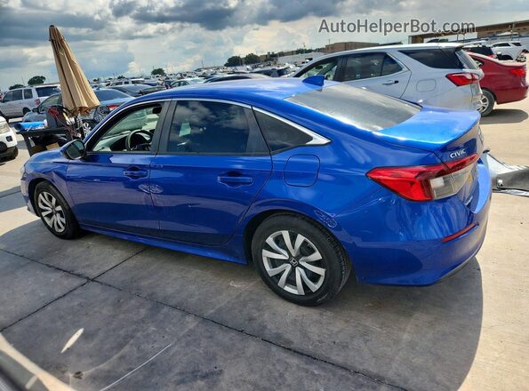 2HGFE2F2XPH542424 2023 HONDA CIVIC Blue Tył lewy