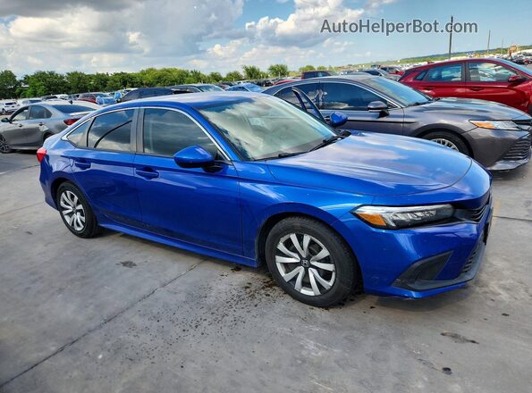 2HGFE2F2XPH542424 2023 HONDA CIVIC Blue Przód prawy