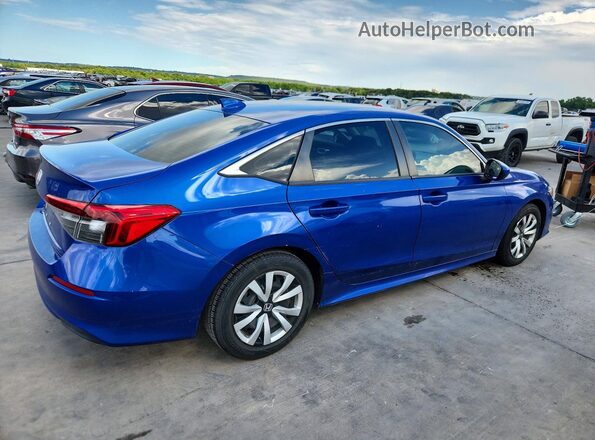 2HGFE2F2XPH542424 2023 HONDA CIVIC Blue Tył prawy