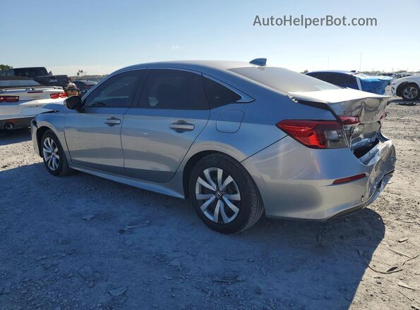 2HGFE2F2XPH560809 2023 HONDA CIVIC Silver Trasero izquierdo